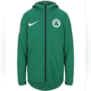 Nike Men's Bostin Celtics NBA Therma Flex Green Full-Zip Hoodie Medium Pre-Owned